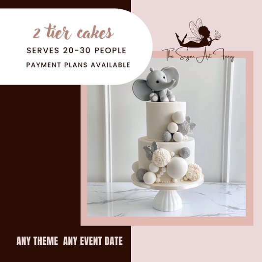 2 Tier Cakes