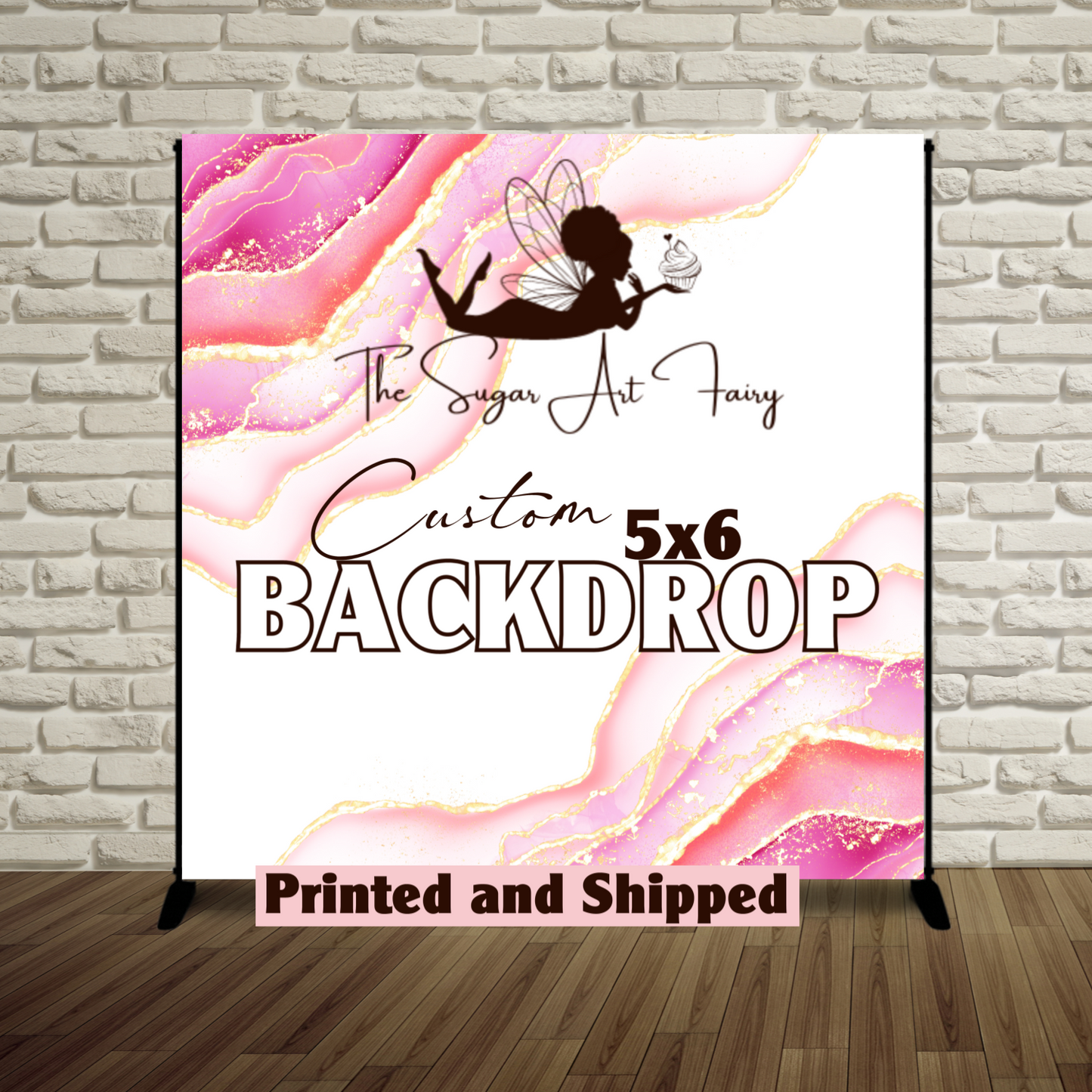 Custom 5x6 Backdrop (Design & Printed)