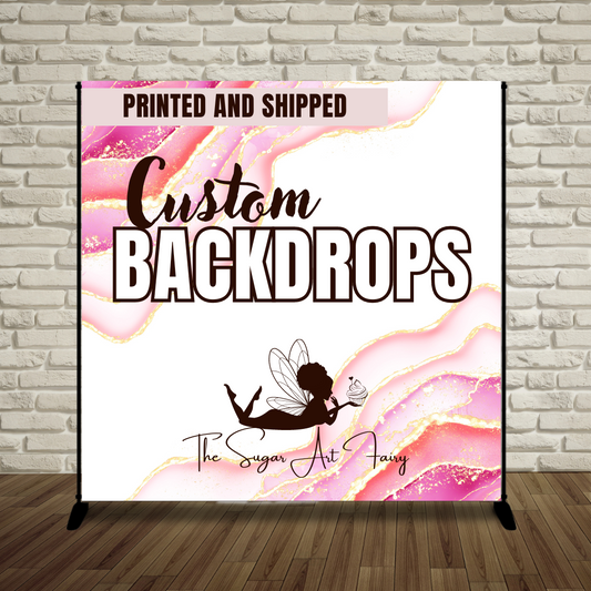 Custom Backdrops (Design & Printed)