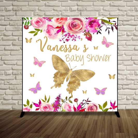 Golden Butterfly Backdrop