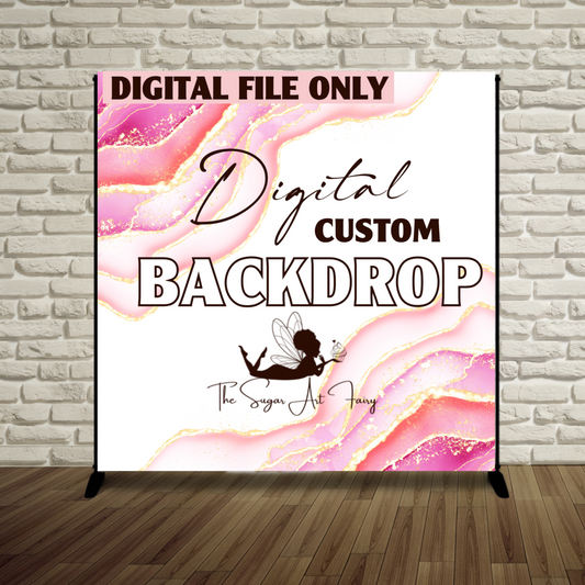 DIGITAL ONLY Custom Backdrop
