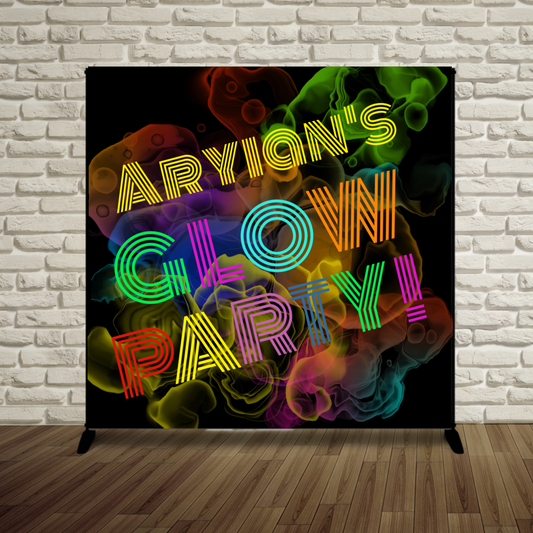 Glow Party Backdrop