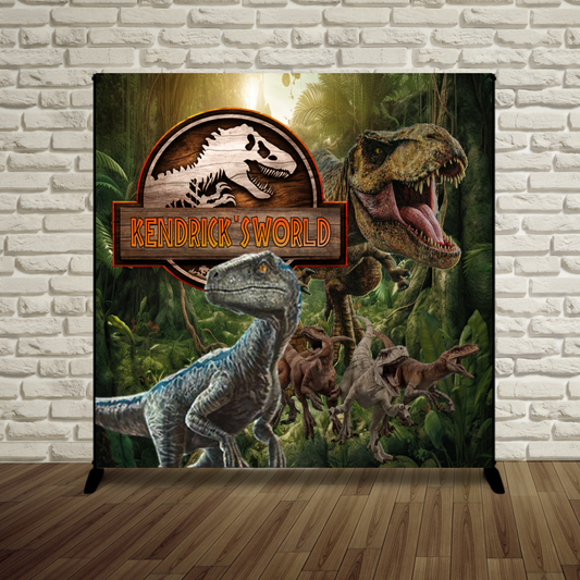 Jurassic Dinosaurs Backdrop